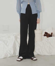 long flare knit pants / ロングフレアニットパンツ