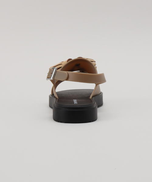 TEMPERATE（テンパレイト）の「【TEMPERATE/テンパレイト】 PVCタッセルツキサンダル（サンダル・レディース・ブラウン・40/36/38）」の13枚目の写真