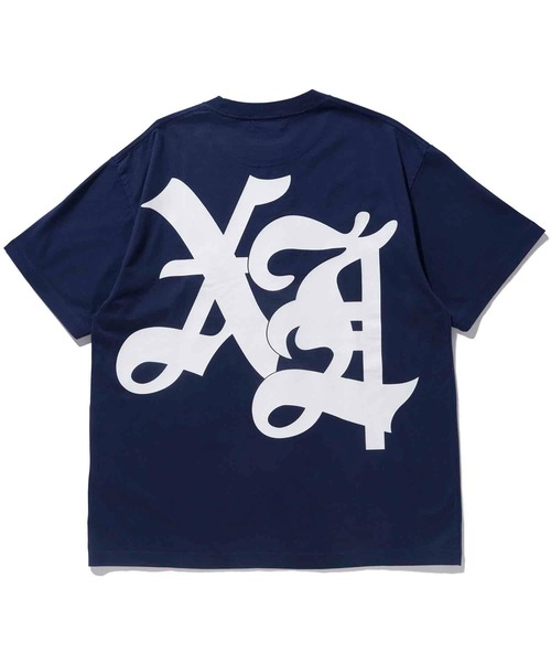 XLARGE(エクストララージ)の「OLD ENGLISH S/S TEE(Tシャツ/カットソー・メンズ・ネイビー/ブラック/ホワイト・S/M/XL/L)」の5枚目の写真