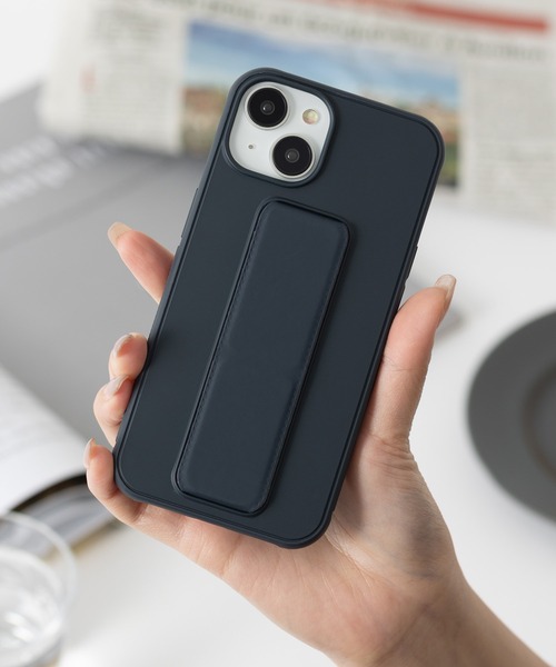 セール】スタンドホルダーハンドル付き シリコン iPhoneケース