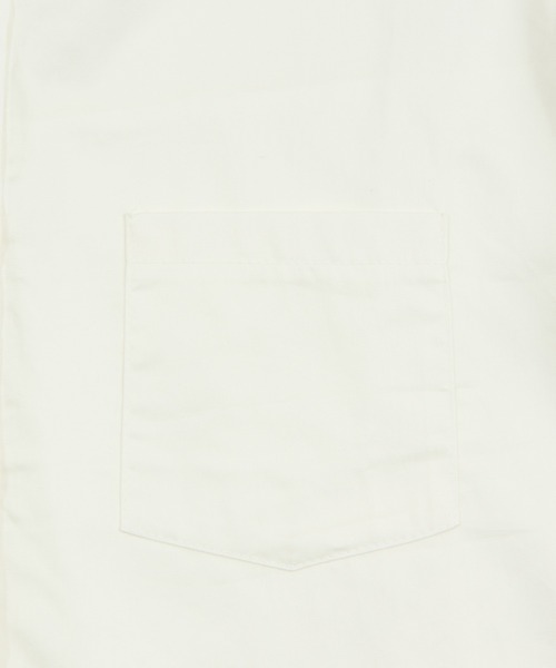 PUNYUS（プニュズ）の「クロップド半袖シャツ（シャツ/ブラウス・レディース・ホワイト・1/2/3/4）」の2枚目の写真