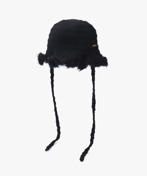 kaorinomori(カオリノモリ)の「kaorinomori ココハット ベベ(ハット・レディース・ブラック/ホワイト・FREE)」の2枚目の写真