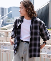 WEGO | WEGO/オンブレチェックビッグシャツ(シャツ/ブラウス)