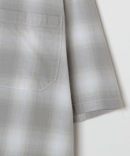 WEGO（ウィゴー）の「WEGO/オンブレチェックビッグシャツ（シャツ/ブラウス・メンズ・ブラック系その他2/グレー系その他2・MEDIUM/LARGE）」の18枚目の写真