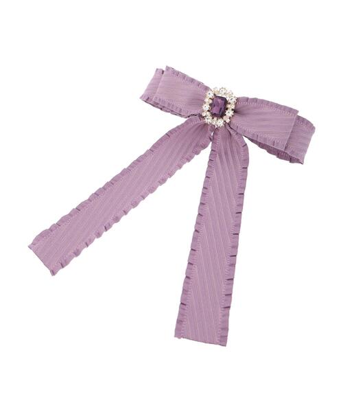 Maison de FLEUR（メゾンドフルール）の「サテンフリルリボン