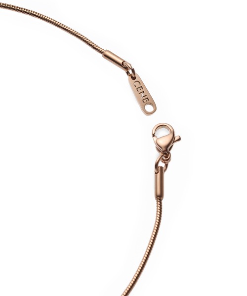 CENE（セネ）の「【CENE】セネ/1mmスネークチェーンネックレス/39cm（ネックレス・レディース・ゴールド/シルバー/ピンクゴールド・FREE）」の18枚目の写真