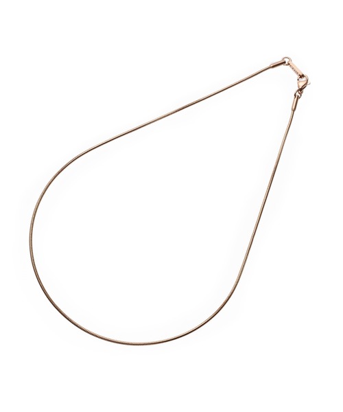 CENE（セネ）の「【CENE】セネ/1mmスネークチェーンネックレス/39cm（ネックレス・レディース・ゴールド/シルバー/ピンクゴールド・FREE）」の16枚目の写真