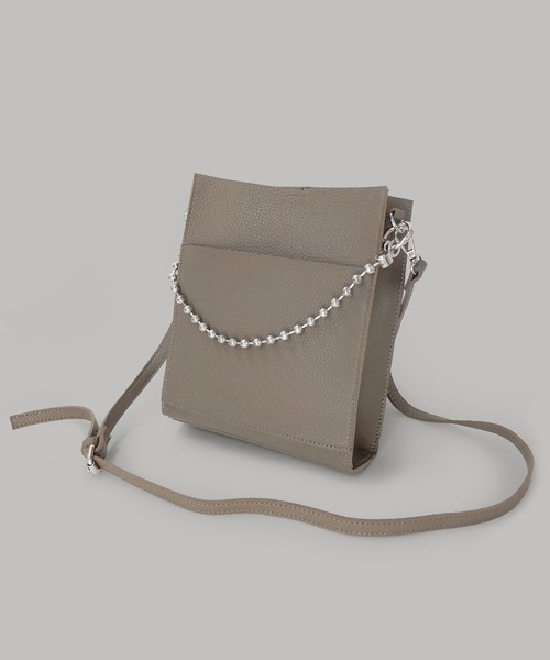 minia（ミニア）の「ボールチェーンミニショルダー（ショルダーバッグ・レディース・ブラック/アイボリー/モカ/イエロー・FREE）」の7枚目の写真