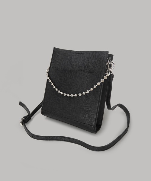 minia（ミニア）の「ボールチェーンミニショルダー（ショルダーバッグ・レディース・ブラック/アイボリー/モカ/イエロー・FREE）」の6枚目の写真