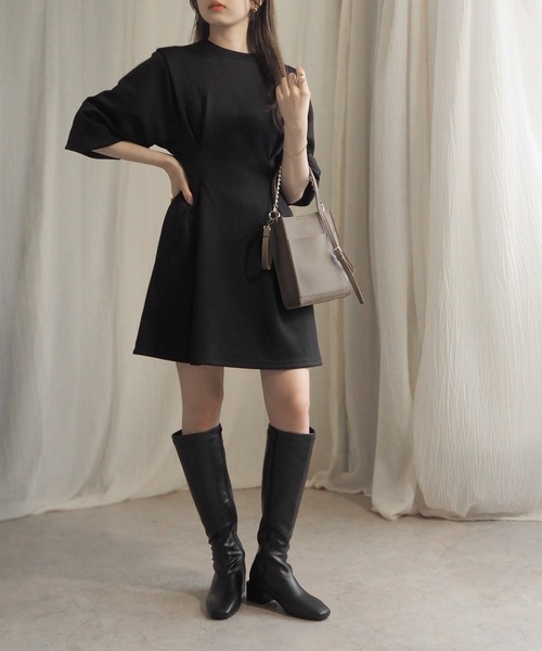 minia（ミニア）の「ボールチェーンミニショルダー（ショルダーバッグ・レディース・ブラック/アイボリー/モカ/イエロー・FREE）」の21枚目の写真