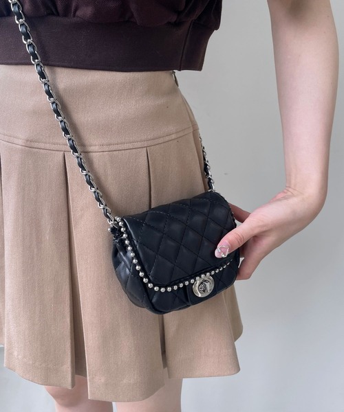 Heather(ヘザー)の「アソートミニショルダーBAG 979396(ショルダーバッグ・レディース・ブラック系その他/ブラック/ホワイト系その他/ホワイト・ONE SIZE)」の16枚目の写真