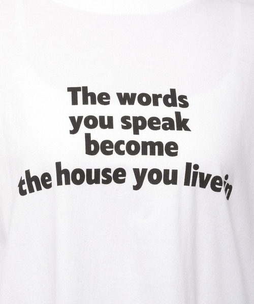 GOOD ROCK SPEED（グッドロックスピード）の「【GOODROCKSPEED】ロゴロングTシャツ（Tシャツ/カットソー・レディース・ホワイト/ベージュ・フリー）」の18枚目の写真