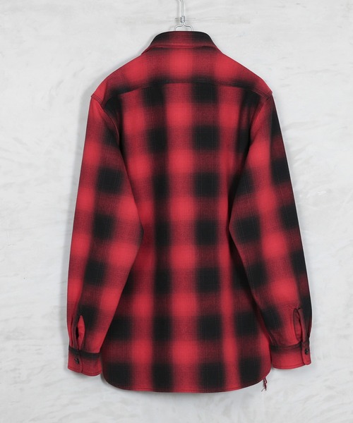 HOUSTON ヒューストン 41049 OMBRE CHECK VIYELLA SHIRT（シャツ/ブラウス）｜HOUSTON（ヒューストン）