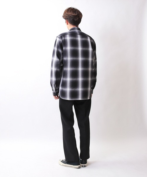 HOUSTON ヒューストン 41049 OMBRE CHECK VIYELLA SHIRT（シャツ/ブラウス）｜HOUSTON（ヒューストン）