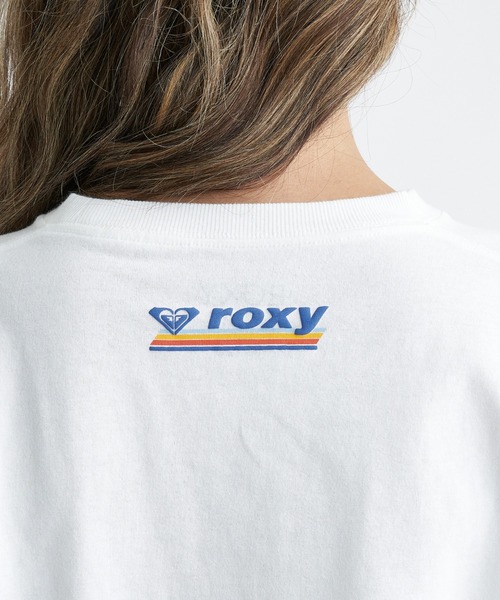 ROXY（ロキシー）の「【ZOZO別注アイテム】SALT WATER AND WAVES/ロキシードロップショルダー長袖ロンT（Tシャツ/カットソー・レディース・グリーン/ホワイト/ブラック・FREE）」の7枚目の写真