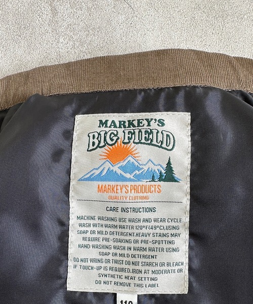 BIG FIELD（ビッグフィールド）の「ダイヤキルトジャケット（80～150cm）（ブルゾン・キッズ・ブラック/ベージュ/ネイビー/カーキ・90/100/110/120/80/130/95/140/150）」の11枚目の写真