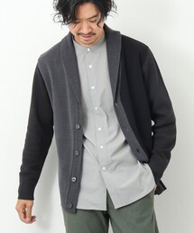ミラノリブ ショールカラーカーディガン