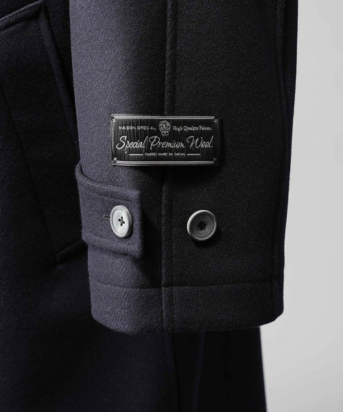 UNISEX》Super140s Prime-Over Melton Balmachan Coat/プライム