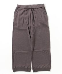 sweat pants/wide-straight
