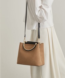 ROPE' PICNIC | 【CM着用商品】Dメタルハンドル ミドルトート&ショルダーバック(ショルダーバッグ)