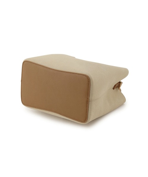 ROPE' PICNIC（ロペピクニック）の「【CM着用商品】Dメタルハンドル ミドルトート&ショルダーバック（ショルダーバッグ・レディース・ブラック/ブラウン/グレー/ベージュ・FREE）」の19枚目の写真