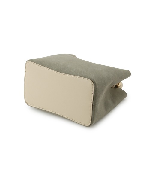 ROPE' PICNIC（ロペピクニック）の「【CM着用商品】Dメタルハンドル ミドルトート&ショルダーバック（ショルダーバッグ・レディース・ブラック/ブラウン/グレー/ベージュ・FREE）」の11枚目の写真