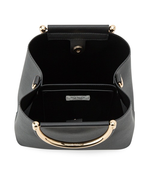 ROPE' PICNIC（ロペピクニック）の「【CM着用商品】Dメタルハンドル ミドルトート&ショルダーバック（ショルダーバッグ・レディース・ブラック/ブラウン/グレー/ベージュ・FREE）」の14枚目の写真