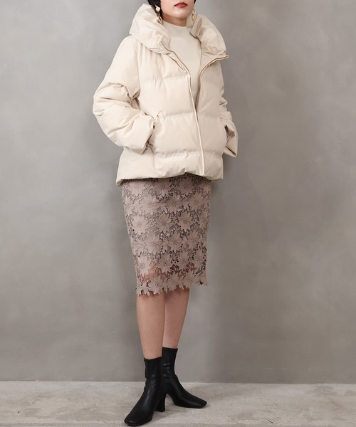 セール】シームレス ショートダウンジャケット（ダウンジャケット