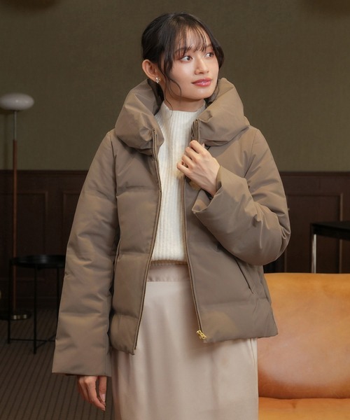 TRUDEA（トルディア）の「シームレス ショートダウンジャケット