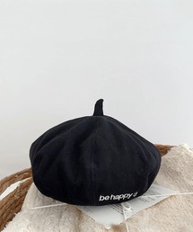 Bambin（ボンバン）の「【 Bambin / ボンバン 】 ワンポイント 刺繍 ベレー帽（ハンチング/ベレー帽・キッズ）」