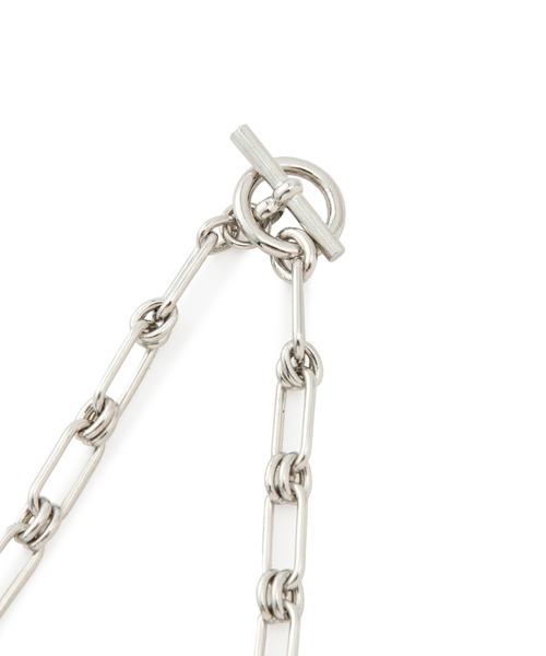 JUNRED（ジュンレッド）の「ital.from JUNRed / leon necklace double（ネックレス・メンズ・シルバー・FREE）」の4枚目の写真