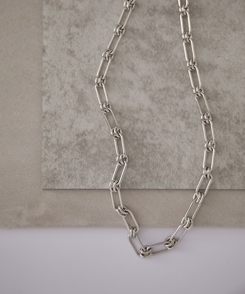 JUNRED（ジュンレッド）の「ital.from JUNRed / leon necklace double（ネックレス・メンズ・シルバー・FREE）」の5枚目の写真
