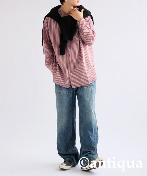 antiqua（アンティカ）の「ダブルニーデニムパンツ（デニムパンツ・レディース・ブルー系その他・LXL/ML）」の16枚目の写真