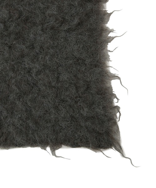 VIS(ビス)の「ふわふわ毛混シャギーストール(ストール/ショール・レディース・チャコールグレー/ピンク系その他2/グレー系その他・FREE)」の9枚目の写真