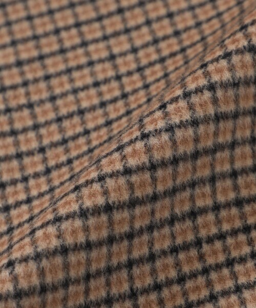 MACKINTOSH LONDON（マッキントッシュ ロンドン）の「【BARNET/バーネット】ウールシルクリバーコート（ステンカラーコート・レディース・ベージュ・38）」の10枚目の写真