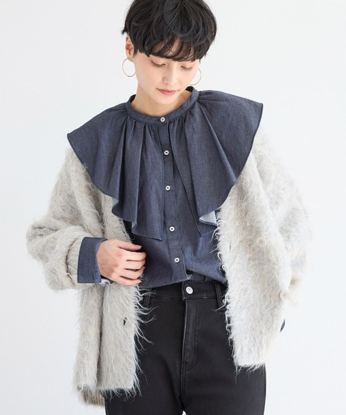 タグ付 バンヤードストーム ニット カーディガン ジャケット 金ボタン 黒 緑F 楽天市場】2WAYゴールドボタンカーディガン BARNYARDSTORM バン