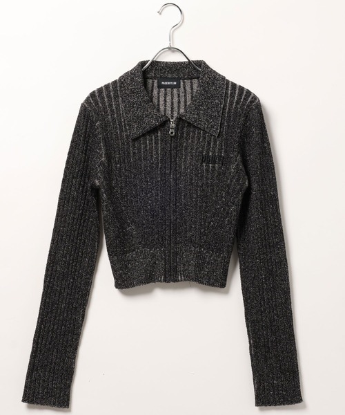 PAGEBOY（ページボーイ）の「PBLIM/ジップタイトニット（ニット/セーター・レディース・カーキ/ブラック・FREE）」の17枚目の写真