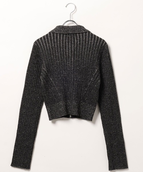 PAGEBOY（ページボーイ）の「PBLIM/ジップタイトニット（ニット/セーター・レディース・カーキ/ブラック・FREE）」の18枚目の写真