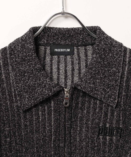 PAGEBOY（ページボーイ）の「PBLIM/ジップタイトニット（ニット/セーター・レディース・カーキ/ブラック・FREE）」の19枚目の写真
