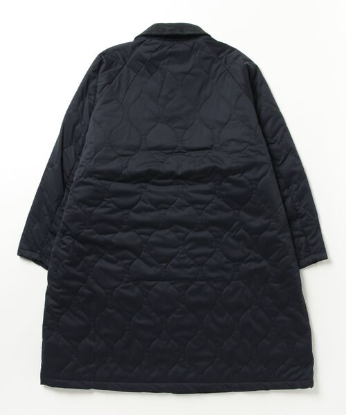 SUNNY  SPORTS（サニースポーツ）の「SUNNY SPORTS/サニースポーツ QUILT RAGLAN BIG COAT キルトラグランロングコート（ステンカラーコート・メンズ・オリーブ/ブラック/ベージュ/ネイビー・X-SMALL/LARGE/SMALL/MEDIUM）」の5枚目の写真