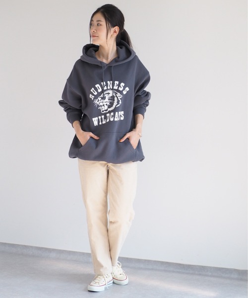 cepo(セポ)の「コーデュロイアンクルパンツ(その他パンツ・レディース・オフホワイト/チャコール・M/S/L)」の14枚目の写真
