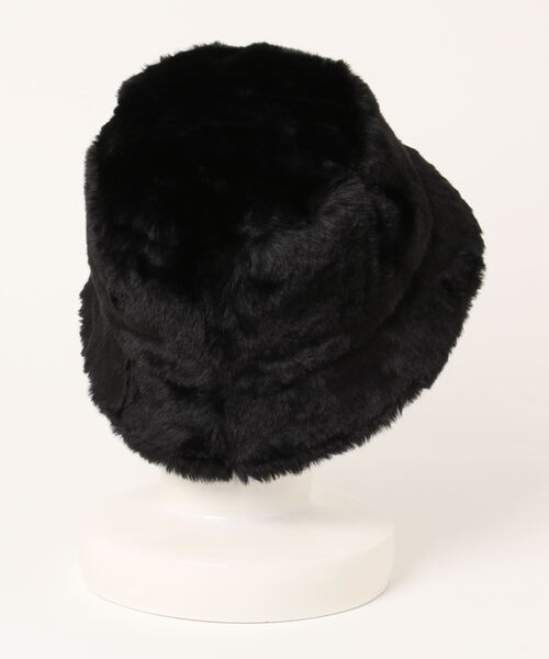 VISION STREET WEAR(ヴィジョンストリートウェア)の「ファーバケットハット(ハット・メンズ・ブラック/レオパード・FREE)」の3枚目の写真