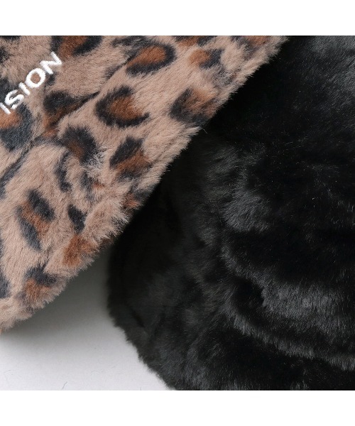 VISION STREET WEAR(ヴィジョンストリートウェア)の「ファーバケットハット(ハット・メンズ・ブラック/レオパード・FREE)」の17枚目の写真