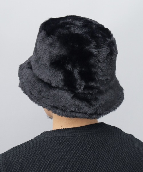 VISION STREET WEAR(ヴィジョンストリートウェア)の「ファーバケットハット(ハット・メンズ・ブラック/レオパード・FREE)」の14枚目の写真