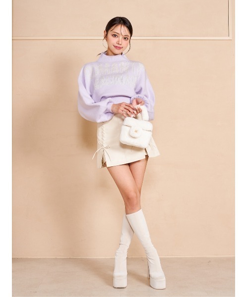 トップス DARICH セール】グラフィックボリュームニットトップス（ニット