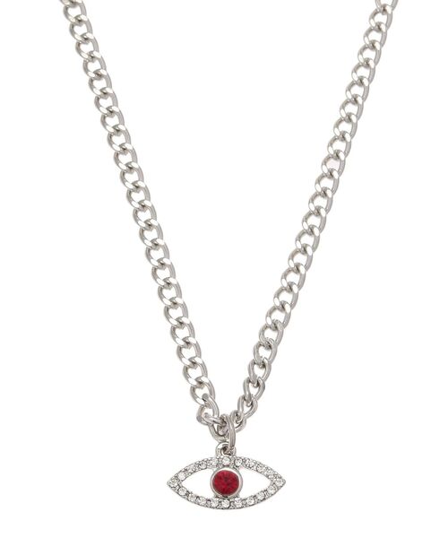 jouetie（ジュエティ）の「ビジューアイネックレス（ネックレス・レディース・シルバー/ゴールド・FREE）」の3枚目の写真