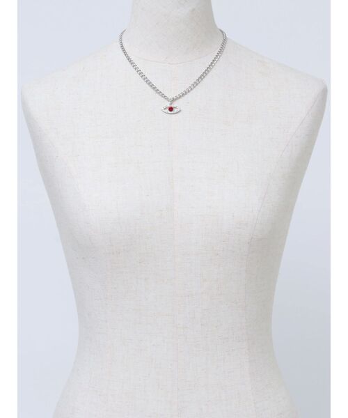 jouetie（ジュエティ）の「ビジューアイネックレス（ネックレス・レディース・シルバー/ゴールド・FREE）」の6枚目の写真