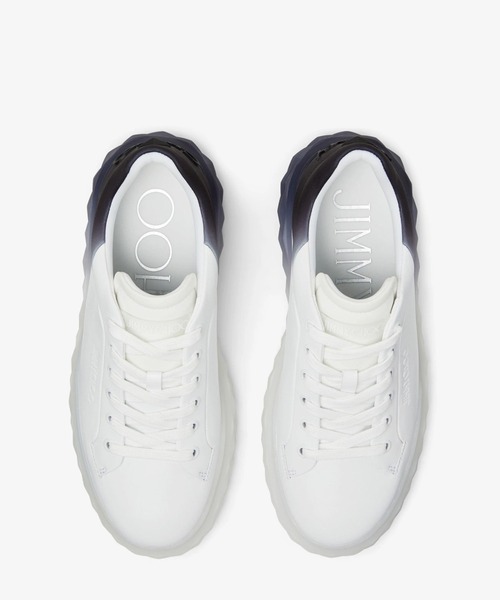 JIMMY CHOO（ジミーチュウ）の「DIAMOND MAXI/F II（スニーカー・レディース・ホワイト×ブラック/ホワイト系/ホワイト×ピンク・37/36）」の13枚目の写真