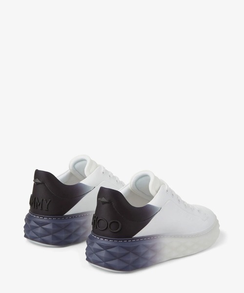 JIMMY CHOO（ジミーチュウ）の「DIAMOND MAXI/F II（スニーカー・レディース・ホワイト×ブラック/ホワイト系/ホワイト×ピンク・37/36）」の15枚目の写真
