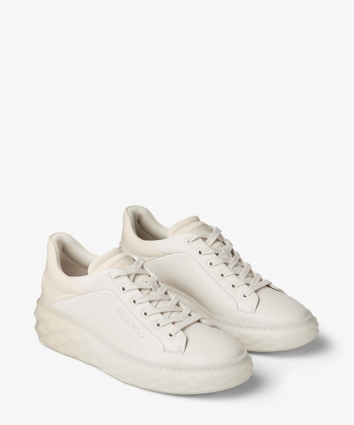 JIMMY CHOO（ジミーチュウ）の「DIAMOND MAXI/F II（スニーカー・レディース・ホワイト×ブラック/ホワイト系/ホワイト×ピンク・37/36）」の20枚目の写真